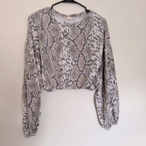 Altar’d State Snakeskin Top
